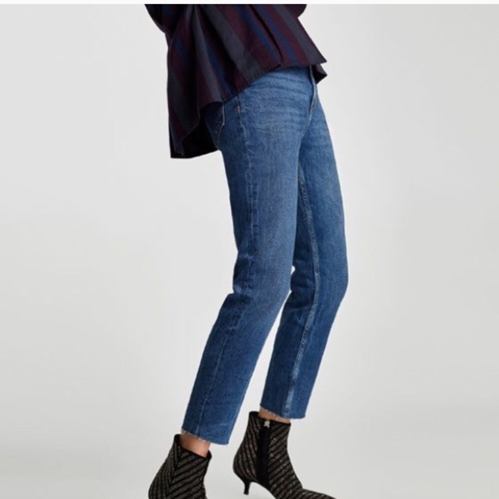 Zara premium Vintage High Rise jeans